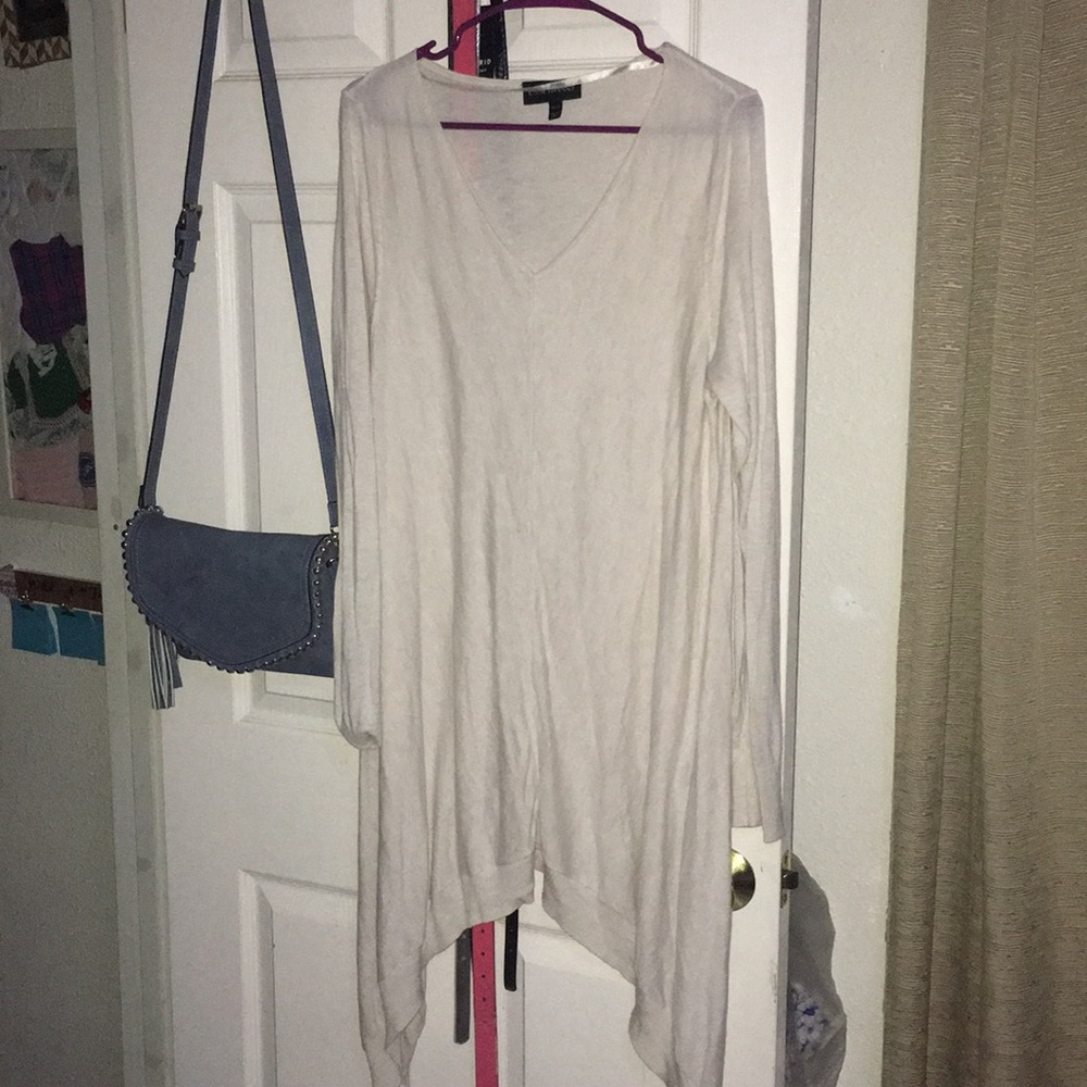 Lane Bryant tunic white